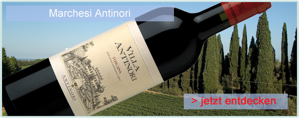 Entdecken Sie die Rotweine von Marchesi Antinori bei www.winestore24.de