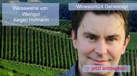 Weissweine von J�rgen Hofmann bei Winestore24.de! Unser Geheimtip f�r Freunde des deutschen Weissweins. Die Reben f�r die Weissweine von J�rgen Hofmann wachsen auf Muschelkalkb�den um die Ortschaft Appenheim in Rheinhessen.