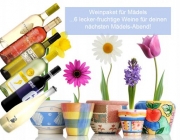 Weinpaket f�r M�dels - 6 Flaschen zum Vorteilspreis - Weinpaket f�r M�dels bestehend aus 6 Flaschen � 0,75l der folgenden Weine:  2011 Fortant de France Merlot Ros� - Sonderflasche seregraphiert, Languedoc/Frankreich (13,5%vol.) 2010 Versus White, Wester...