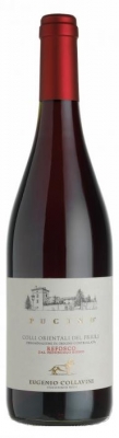Eugenio Collavini �Pucino� Refosco dal Peduncolo Rosso DOC Collio Orientali del Friuli - Auf einem Gesamtbesitz von 160 Hektar baut Manlio Collavini, der heutige Besitzer des Gutes Eugenio Collavini, eine Vielzahl von Rebsorten an: Pinot Grigio, Chardonnay, Sauvignon, Ribolla Gialla, Toca...