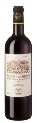 CH�TEAU D�AUSSI�RES Blason d�Aussi�res - �Ch�teau d�Aussi�res hat eine ungew�hnliche geografische Lage, hervorragende Weinberge und eine bewegte Geschichte. Der Ort strahlt gro�e Kraft und gro�e Sch�nheit aus.� EIN JUWEL AUS DEM CORBI�RES Mi...