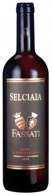 Fassati Selciaia - Rosso di Montepulciano DOC - Die Erfolgsgeschichte des für seinen Vino Nobile di Montepulciano berühmten Adels-Weinhauses Fassati beginnt im Jahre 1969 mit der Angliederung an die Fazi Battaglia Gruppe aus den Marken, und sie hat... Fassati Selciaia - Rosso di Montepulciano DOC - Die Erfolgsgeschichte des für seinen Vino Nobile di Montepulciano berühmten Adels-Weinhauses Fassati beginnt im Jahre 1969 mit der Angliederung an die Fazi Battaglia Gruppe aus den Marken, und sie hat...