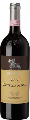Castello di Ama Chianti Classico - Castello bringt seine Gew�chse traditionell als Chianti Classico heraus. Ihr Erfolg ruht im wesentlichen auf diesen S�ulen: geringe Ertr�ge, alte Reben, hochgelegene Lagen und konsequentes Streben nac...