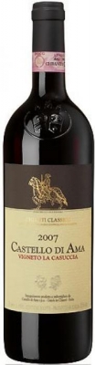 Castello di Ama Vigneto Vigneto La Casuccia D.O.C.G. - Auf Castello di Ama ging man stets eigene Wege. Seit der Gr�ndung des Weinguts 1972 � es liegt auf einer Anh�he s�dwestlich von Gaiole in Chianti � wird kontinuierlich an der Qualit�tssteigerung gearb...