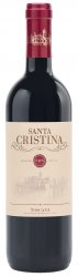 Santa Cristina Rosso IGT Toscana - Auf einem H�gel inmitten der Toskana, nicht weit von Siena und Perugia entfernt, erhebt sich das antike St�dtchen Cortona, Heimat des Weinguts Santa Cristina. Der Keller ist ein Beispiel moderner Arch...