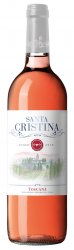 Santa Cristina Rosato IGT Toscana - Auf einem H�gel inmitten der Toskana, nicht weit von Siena und Perugia entfernt, erhebt sich das antike St�dtchen Cortona, Heimat des Weinguts Santa Cristina. Der Keller ist ein Beispiel moderner Arch...