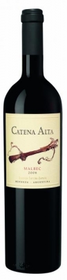 Bodega Catena Zapata Catena Alta Malbec - 1994 erscheint der erste Premium-Malbec Argentiniens "Catena Alta" (alta=hoch) nennt er sich, eine Anspielung auf seine Qualität und auf die hochgelegenen Lagen. Ein Cabernet Sauvignon und e... Bodega Catena Zapata Catena Alta Malbec - 1994 erscheint der erste Premium-Malbec Argentiniens "Catena Alta" (alta=hoch) nennt er sich, eine Anspielung auf seine Qualität und auf die hochgelegenen Lagen. Ein Cabernet Sauvignon und e...
