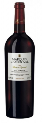 Marqu�s de Sandoval Reserva Especial - Die Rebst�cke f�r Marqu�s de Sandoval stehen in der region Calatayud. dieses s�dlich von Rioja gelegene Anbaugebiet, eine der vier DO�s Aragoniens, erwacht gerade aus seinem vinophilen Dornr�schenschl...