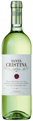 Santa Cristina Bianco IGT Umbria - Auf einem H�gel inmitten der Toskana, nicht weit von Siena und Perugia entfernt, erhebt sich das antike St�dtchen Cortona, Heimat des Weinguts Santa Cristina. Der Keller ist ein Beispiel moderner Arch...