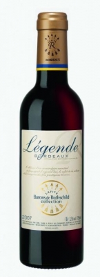 BARONS DE ROTHSCHILD LAFITE L�gende R - HALBE FLASCHE - Der Alltagswein der Barone Die Familie Rothschild ist seit 1868 dem Weinbau in Bordeaux verbunden. F�nf Generationen Rothschilds haben seither gro�e Weine auf Ch�teau Lafite gemacht. Seit mehreren Jah...