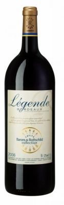 BARONS DE ROTHSCHILD LAFITE L�gende R - MAGNUMFLASCHE - Der Alltagswein der Barone Die Familie Rothschild ist seit 1868 dem Weinbau in Bordeaux verbunden. F�nf Generationen Rothschilds haben seither gro�e Weine auf Ch�teau Lafite gemacht. Seit mehreren Jah...