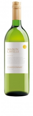 Maison Lavelle Chardonnay Literflasche - Die erfolgreiche Linie Maison Lavelle wird in f�r die Gastronomie perfekt geeigneten Literflaschen angeboten. Die Weine stammen von der Genossenschaft Foncalieu, einem der leistungsf�higsten Betriebe ...