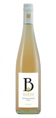 Barth Sp�tburgunder Ros�  - Mitten im geschichtstr�chtigen Rheingau, nur wenige Kilometer s�dlich des Klosters Eberbach, befindet sich das Wein- und Sektgut Barth i n Hattenheim. Dass ein kleines Familienweingut anerkannterma�en...