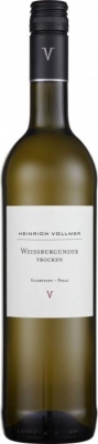Heinrich Vollmer Weissburgunder trocken  - Heinrich Vollmer gr�ndete 1972 das Weingut Heinrich Vollmer in Ellerstadt am Mittelhaardt-Gebirge. Hier, im Herzen der �Toskana Deutschlands�, fand er die optimalen Bedingungen f�r den Weinbau.  Heute...