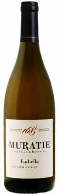 Muratie Estate Isabella Chardonnay - Der Isabella Chardonnay ist eher eine Kuriosit�t des Gutes, aber unbedingt zu empfehlen. Die stark limitierte Auflage wird zu 40 % in neuen franz�sischen Barriques und zu 60 % in Edelstahltanks ausgeb...