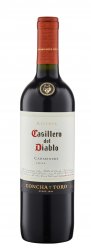 Casillero del Diablo Carmenere  - Der Casillero del Diablo Carmenere stammt vom Chilenischen Weinproduzenten Conchy y Toro und wird aus der f�r Chile typischen Rebsorte Carmenere gekeltert. Casillero del Diablo - die Legene des Teufel...