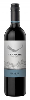 Trapiche Malbec  - Der Trapiche Malbec stammt aus dem Weinbaugebiet Mendoza in Argentinien.  Die Bodegas Trapiche geh�ren zu den besten Weing�tern Argentiniens und  sind weit �ber die Grenzen des Landes bekannt. Malbec ...