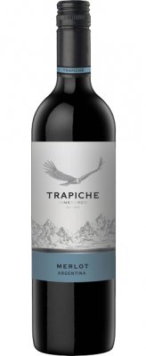 Trapiche Merlot  - Der Trapiche Merlot stammt von den Bodegas Trapiche. Die Trauben f�r  diesen fruchtigen Rotwein wachsen am Fu�e der Anden in  Mendoza/Argentinien. Merlot ist eine der beliebtesten Rotweinreben und so ...
