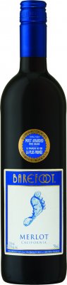 Barefoot+Merlot - Barefoot ist die neuze Trendmarke f�r Weine aus Kalifornien. Barefoot Weine stehen f�r Sommer, Sonne, Party und gute Laune und werten jede Strand- oder Gartenparty auf! In den USA genie�t Barefoot ber...