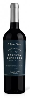 Cono Sur Cabernet Sauvignon Reserva  - Cono Sur Reservas: Die Komplexit�t der Weine und der Charakter dieser Linie werden durch ausgew�hltes Traubengut von �lteren und weniger ertragreichen Rebst�cken erreicht. Die hohe Qualit�t der Reserv...