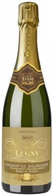 Cave+de+Lugny+Cremant+de+Bourgogne+Brut+-+Blanc+de+Blancs - Die Kellerei Cave de Lugny wurde 1927 gegr�ndet und liegt im Herzen der Weinberge des M�connais im s�dlichen Burgund. Im Laufe der Jahre schloss man sich mit immer mehr Winzern aus der Region zusammen...