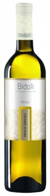 Bidoli Pinot Grigio DOC - Das Weingut Bidoli wurde 1924 von Alessandro Bidoli gegr�ndet und ist seither in Familienbesitz. Es liegt im n�rdlichen Friaul in der h�geligen Region Grave, unweit von San Daniele. Heute wird der Bet...
