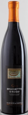Marchesi+Di+Barolo+Brachetto+dAcqui+DOCG+Gatij+ - Brachetto d\'Acqui: Der Saft der �u�erst aromatischen, roten Bracchetto-Trauben wird in Drucktanks vergoren, bis ein Alkoholgehalt von 6 % erreicht ist. Mit seiner deutlichen Rests��e und leichten Per...