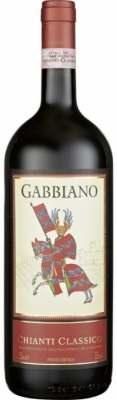 Castello di Gabbiano Chianti Classico DOCG Magnumflasche - Der Chianti Classico wird nach der temperaturkontrollierten G�rung f�r einige Monate in mittelgro�en Holzf�ssern ausgebaut. Seine Finesse erh�lt er abschlie�end durch eine halbj�hrige Flaschenlagerung...