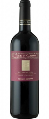 Cecilia Beretta Valpolicella Classico Superiore DOC Terre di Cariano  - Die Weinberge von Cecilia Beretta befinden sich vor allem in bevorzugten Lagen von Soave, Bardolino und Valpolicella und umfassen heute rund 90 Hektar Rebfl�che. Die B�den sind gepr�gt von Lehm und Ka...